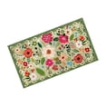 thumbnail image 1 of Retro Floral Pattern Floormat for Indoor Living Areas with Non- Water Absorbent Polyester Carpet for Home Décor and Everyday Use, 1 of 6