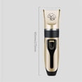 thumbnail image 2 of Meitianfacai Professional Pet Grooming Kit, Rechargeable Dog Clippers, Quiet, Powerful, Smooth and Safe Hair Trimming Kit, Lightweight, Suitable for Dogs Cats Others Animals, 2 of 4