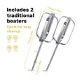 thumbnail image 3 of 2Pcs Hand Mixer Beaters Blender Attachments,Hamilton Beach Electric Hand Mixer Attachments,Traditional Beaters Stainless Steel Replacement,Egg Beater Whisk Handheld Mixer Replacement Attachment, 3 of 7