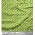 thumbnail image 1 of Soimoi Poly Georgette Tissu Imprimé Floral Artistique par la Cour 52 Pouces de Large, 1 of 3