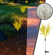 Chmadoxn Solar Lights Outdoor Solar Energy Lamp, Ground Inserted Lamp, Courtyard Lamp, Balcony Lamp Floral Sway Light Solar Light,Solar Sway Lights, Sway With The Wind solar light