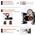 thumbnail image 4 of VEVOR Airbrush Kit, Professional Airbrush Set with Compressor, Airbrushing System Kit with Multi-Purpose Dual-Action Gravity Feed Airbrushes, Art Nail Cookie Tatto, 4 of 9