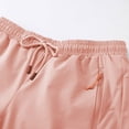 thumbnail image 4 of Yuyuzo Pantalons de Survêtement Grande Taille pour Femmes Taille Haute Élastique avec Cordon de Serrage Bas Resserré Joggeurs Décontractés pour Randonnée, 4 of 6