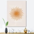 thumbnail image 1 of Designart Imprimé soleil orange II Art mural sur toile, 1 of 4