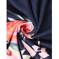 thumbnail image 2 of Women Floral Print Sleeveless Round Neck Asymmetric Hem Top, 2 of 8