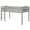 Grey, variant on Costway Twin Low Loft Bunk Junior Bed Bedroom Wooden Guard Rail Ladder White