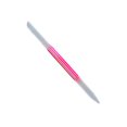 thumbnail image 1 of Dual Ended Glass Cuticle Pusher Reusable Precision Filing Etched Surface Washable Cuticle Trimmer Nail File for Nail Salons Home Women Pink, 1 of 6