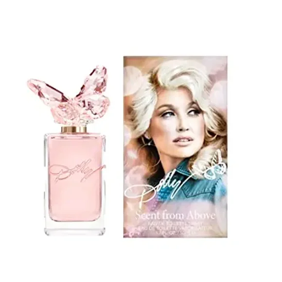DOLLY PARTON Parfum d'En Haut par DOLLY PARTON, Vaporisateur DUO-EDT 3,4 OZ et Brume pour le Corps 8 OZ