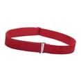 thumbnail image 1 of Ceinture Extensible pour Femmes Ceintures pour Dames avec Boucle Plate pour Pantalons Pantalons Robes Rouge, 1 of 8