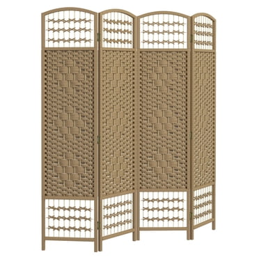 HOMCOM Cloison Pliante de 5,6 Pi, Paravent Autoportant pour Chambre