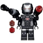 LEGO Superheroes War Machine Minifigure Shoulder Cannon Blaster Grey Cape 242213