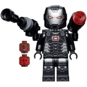 LEGO Superheroes War Machine Minifigure Shoulder Cannon Blaster Grey Cape 242213