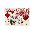 thumbnail image 2 of Wooowa Valentine's Day Printed Placemat 11.8x17.7 Inches - Heat-Resistant Table Decor for Kitchen, Home & Holiday Parties, 2 of 6