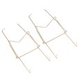 thumbnail image 2 of Abbracc Invisible Wall Hanging Plate Hook Hangers Dish Display Holder Linear 10 inch, 2 of 9
