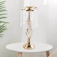 thumbnail image 2 of Baohd Candle Holder Candlestick Centerpiece for Table Hotel Wedding Gold Small, 2 of 8