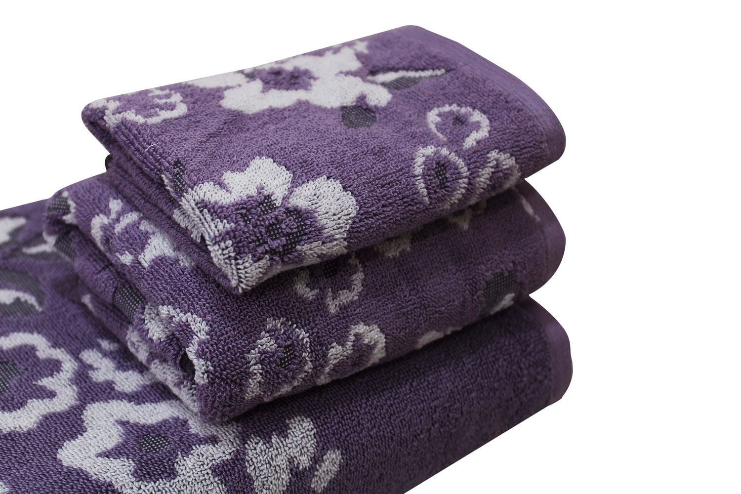 Hometrends Fashion Bath Towel, Purple, 1 Piece