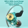 thumbnail image 4 of Earbuds Wired Headphones Translucent Cell Phone Wired Earbuds Environmentally Friendly Fire Retardant Material Wired Headphones In-Ear Stereo In-Line Headphones Fire with Fire, 4 of 9