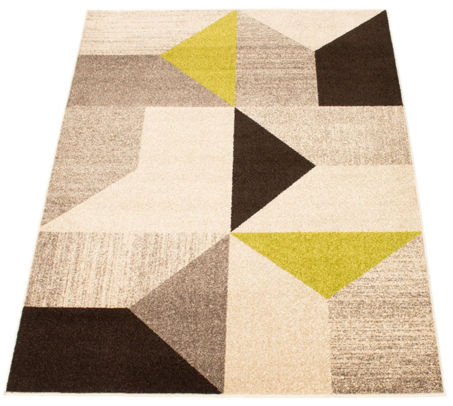 Tapis d'Interieur ECARPET Géométrique, pour Chambre à Coucher et Salon Collection Harlow