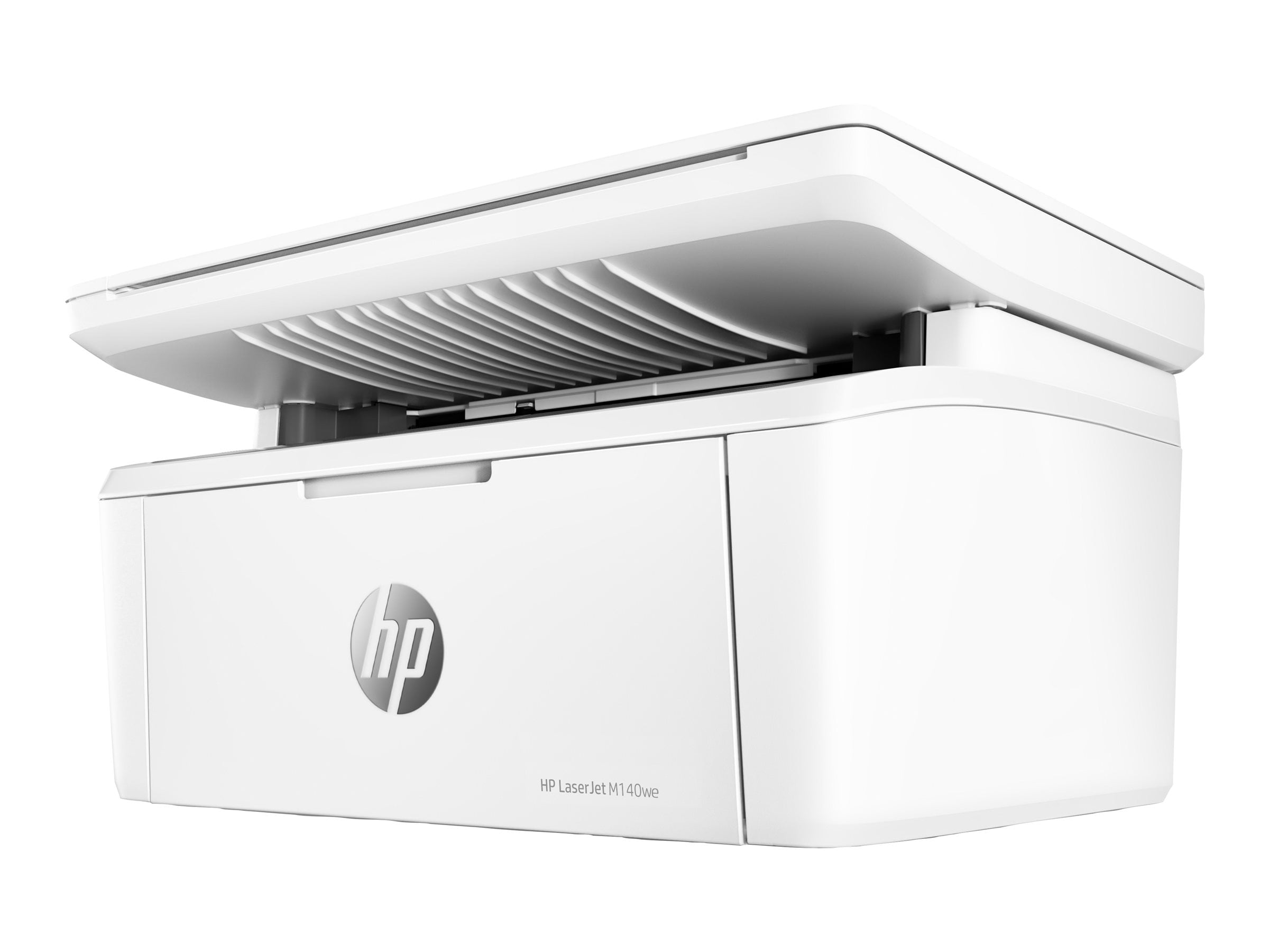HP LaserJet MFP M140we - Multifunction printer - B/W - laser - Letter A Size (8.5 in x 11 in)/A4 (8.25 in x 11.7 in) (original) - A4/Legal (media) - up to 20 ppm (copying) - up to 20 ppm (printing) - 150 sheets - USB 2.0, Wi-Fi(n), Bluetooth