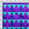thumbnail image 3 of oneOone Silk Tabby Purple Fabric Geometric Sewing Craft Projects Fabric Prints By Yard 42 Inch Wide, 3 of 4
