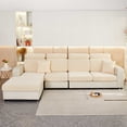 thumbnail image 3 of Binmer Leather Covered Sofa 2025, Wear-resistant, Highly Elastic, Non Slippery, Elastic Fiber, Protection Furniture, 3 of 9