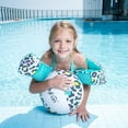 thumbnail image 3 of Ballon de Plage Gonflable Coloré Guépard Bouée de Piscine Convenant aux Enfants et aux Hommes, 3 of 7
