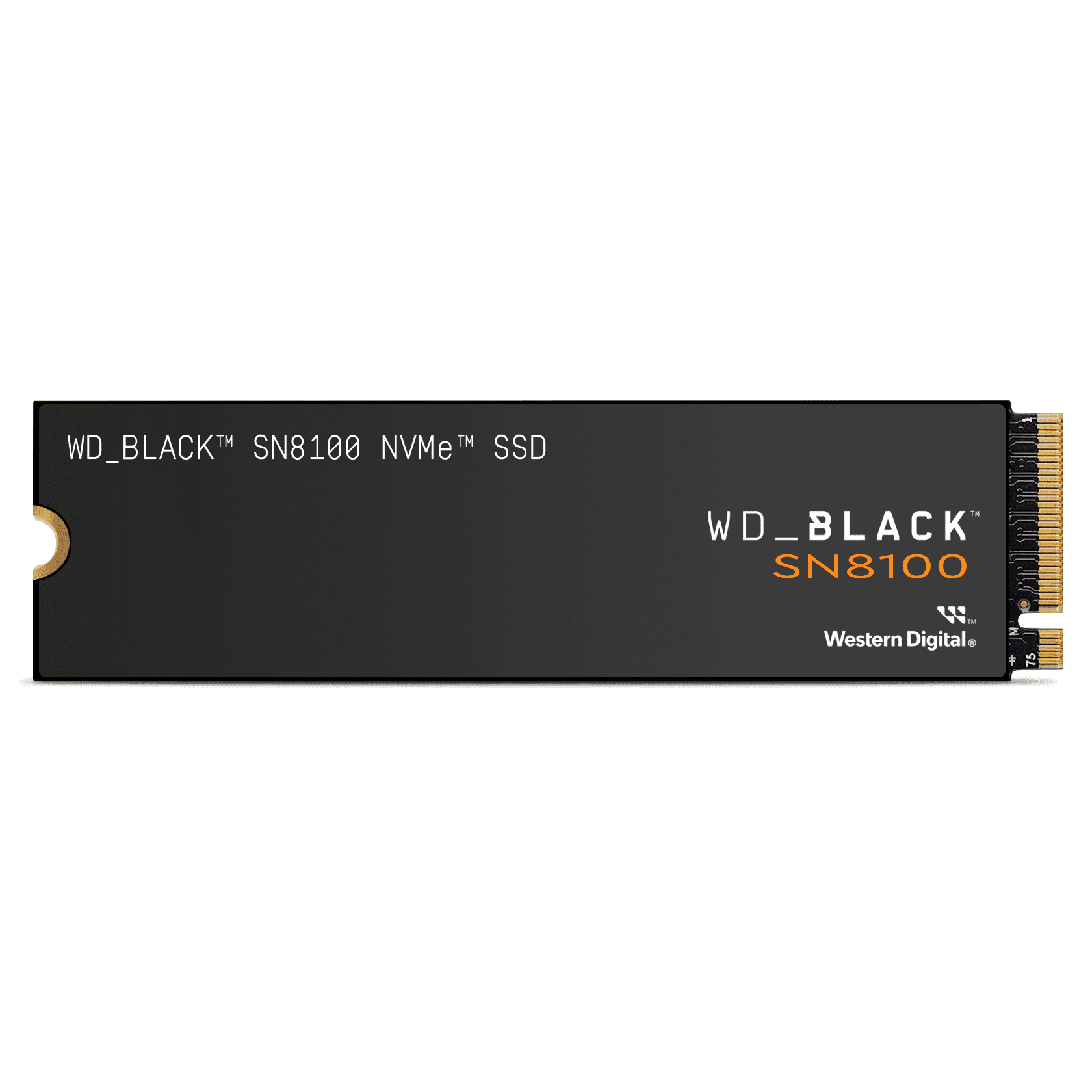 WD_BLACK 2TB SN8100 NVMe SSD, without Heatsink, PCIe Gen 5 - WDS200T1X0M-00CMT0