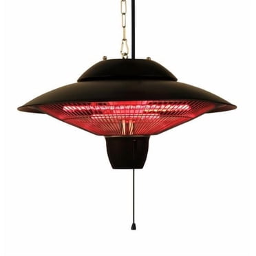 ENERG+ HEA-22000HBR Hanging Infrared Electric Outdoor Heater with Hammered Brown Finish