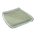 thumbnail image 2 of Cushion Pad, Linen Fabric, Breathable Mesh Design, Ergonomic Support, for Office/computer, Seating Comfort, Durable Woven Material, Home Office Decor, Desk Chair Cover, Travel Friendly Pad Hzhnb, 2 of 9