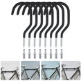 thumbnail image 1 of Minkissy Support de Rangement Mural pour Vélo 8 Pcs pour Garage Robuste, 1 of 6