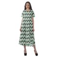 thumbnail image 1 of Moomaya Tenues d'Été Femmes Coton Flex Imprimées Robes Décontractées, 1 of 4
