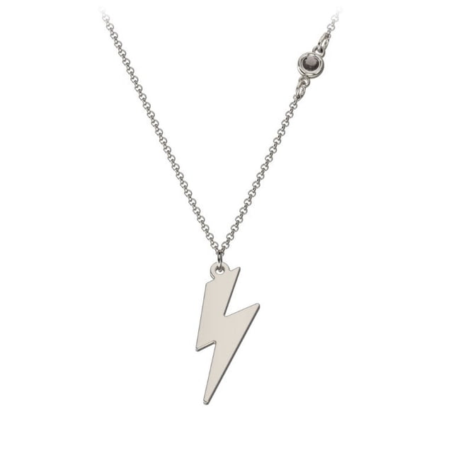 Collier Breloque Éclair avec Pierre Précieuse