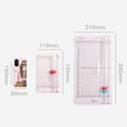 thumbnail image 3 of pitrice Paper Cutter Portable Paper Scrapbooking Tool Office Trimmer and Scorer for Office Home Paper Trimming Cover Gift Cardstock Craft Projects 19x11.8CM, 3 of 9