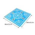 thumbnail image 1 of Meitianfacai Mahjong Mat Reduction Mahjongg Table Mat Mahjong Accessories Tablecloth Game Poker Domino Game Game Mat For Card Board And Tile Games 80x80cm, 1 of 5