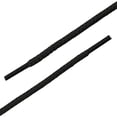 thumbnail image 4 of INSPIRE CHIC Unisex Thick Solid Color Round Shoelaces for Leather Boots Black 160 cm/63", 4 of 4