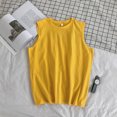 thumbnail image 1 of Workout Tank Top Men's Workout Tank Top Sleeveless Pure Color Muscle Shirts For Bodybuilding Gym TrainingYellow L, 1 of 1