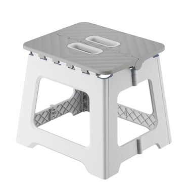 Rbaofujie Petit Tabouret Chaise Pliable Portable Assemblage Installation Tabouret Bas en Plastique Extérieur Camping Maison