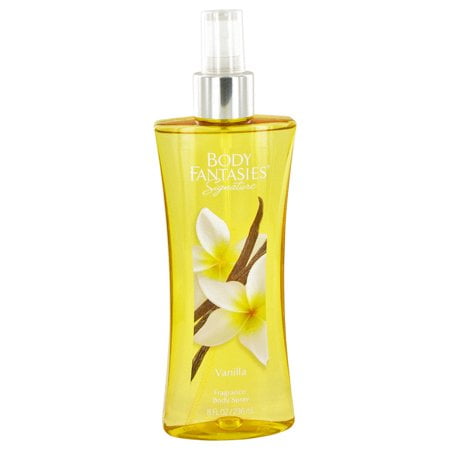 (pack 3) Body Fantasies Signature Vanilla Fantasy Perfume By Parfums De Coeur Body Spray8 oz