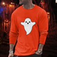 thumbnail image 2 of T-Shirt à Manches Longues Imprimé Complet Rétro Décontracté Grande Taille Automne et Hiver pour Hommes, 2 of 4