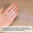 thumbnail image 4 of Uxcell 80 Pcs M6 Laveuse Plat Transparent 6mm ID 10mm OD 0.5mm Épais, 4 of 6