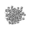thumbnail image 2 of 100pcs Identify Dove Rings Aluminium Plasitc Leg Finch Number Training Rings Pigeons Bands, 2 of 7