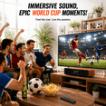 thumbnail image 4 of JYX Sound Bar, Speaker for TV with Remote, 50 W, Auto Volume Boost, 3 Equalizer Modes, Soundbar for PC/Gaming/Projectors, 4 of 10
