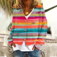 thumbnail image 2 of MeetoTime Women's 2024 Fall Knit Cardigans Open Front Long Sleeve V Neck Button Loose Cardigan Sweaters, 2 of 5