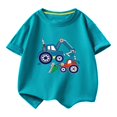 thumbnail image 1 of RXIRUCGD 2025 Vêtements d'Été pour Enfants T-shirt Décontracté Ample à Manches Courtes Col Rond pour Adultes, 1 of 2