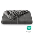thumbnail image 5 of Bare Home Fitted Sheet - Premium 1800 Collection - Deep Pocket - Ultra-Soft Wrinkle Resistant - Queen, Grid - Gray/White, 5 of 5