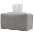 thumbnail image 1 of Leather Tissue Box Cover Holder Square Tissues Case Roll Paper Dispenser, 1 of 5