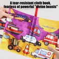thumbnail image 2 of Feltree Interactive Chewable Cloth Book with Sound and Soft Tails for Baby Early Learning - Tearproof Sensory Toy, 2 of 8