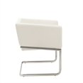 thumbnail image 2 of Eurostyle Ari Fauteuil de Salon en Faux Cuir en Blanc, 2 of 4