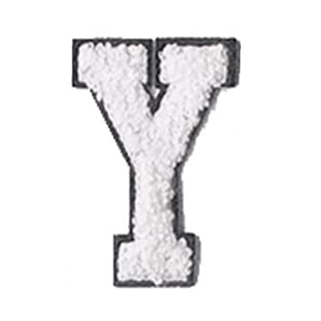 Intimates Accessory Glitters Iron On Letters Sew On Embroidered English Alphabet Applique Adhesive Repair For Fabric Clothing Shirts Jeans