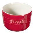 thumbnail image 2 of STAUB Céramique Ceramique Ensemble de Ramequins Ronds en de 9 cm / 2 Pcs, Cerisier, 2 of 4